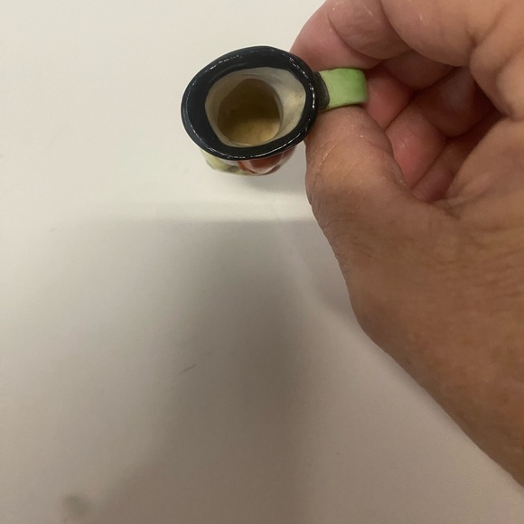 Queen Toby Jug Miniature Women Hand Painted Vintage Japan pitcher - Picture 6 of 10